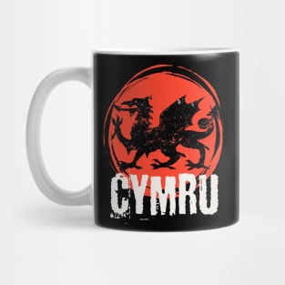 Cymru Welsh Dragon Mug